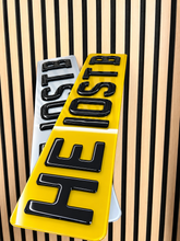 Load image into Gallery viewer, 4D Gel Number Plates - Customisable Number Plates