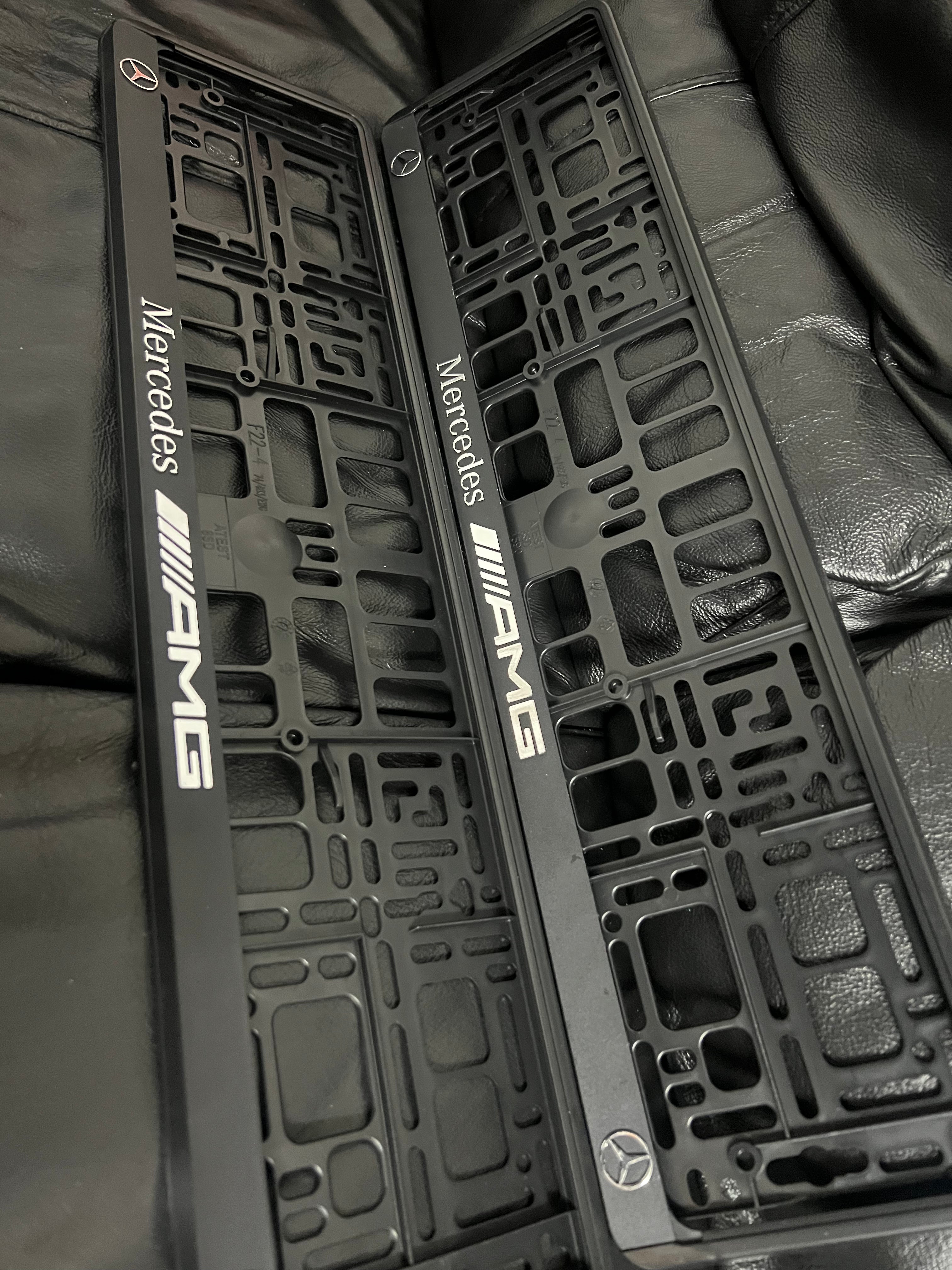 3D Mercedes AMG Number Plate Holder CustomizePlates