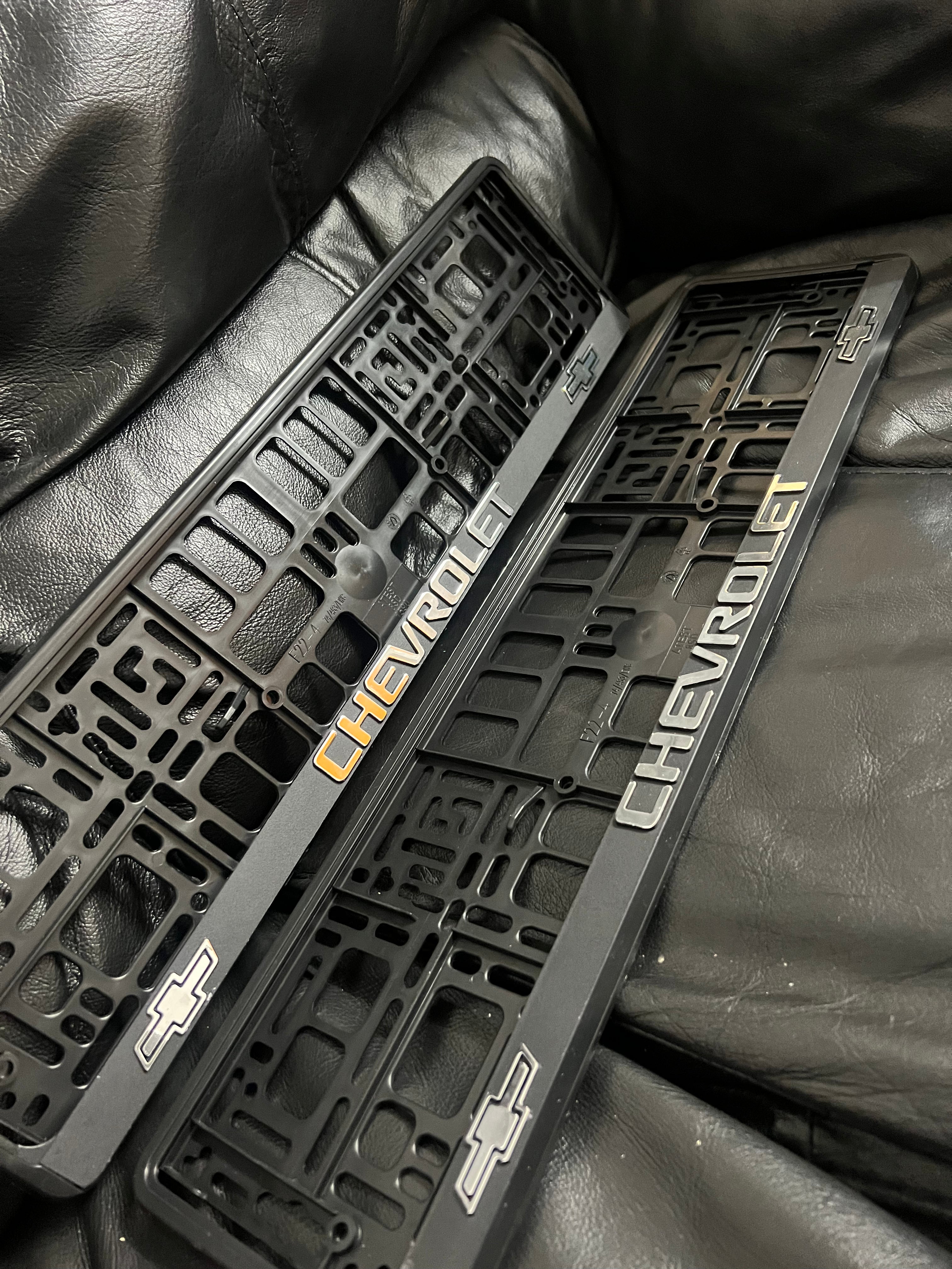 Chevrolet Number Plate Holder CustomizePlates