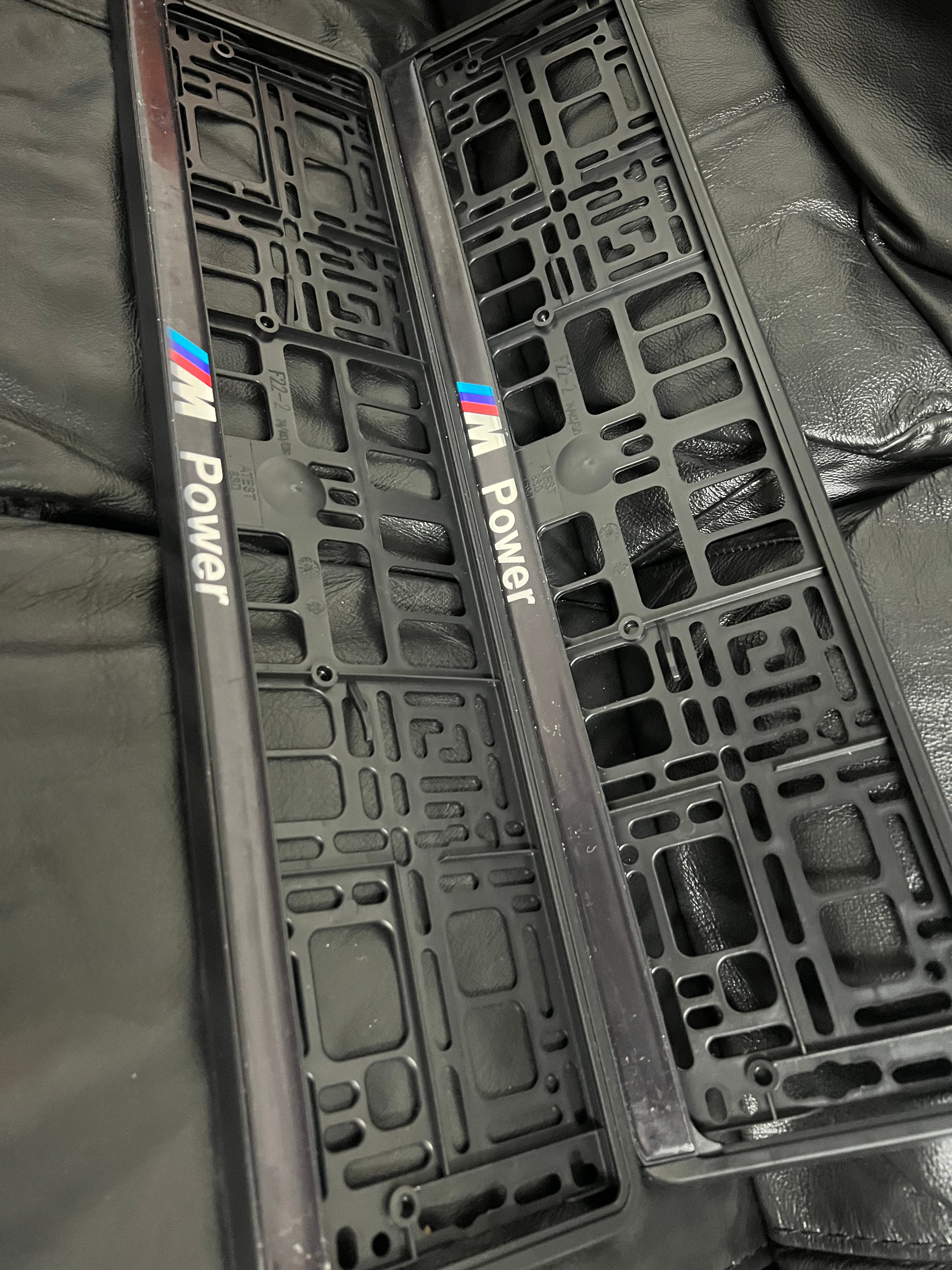 M Power Number Plate Holder CustomizePlates