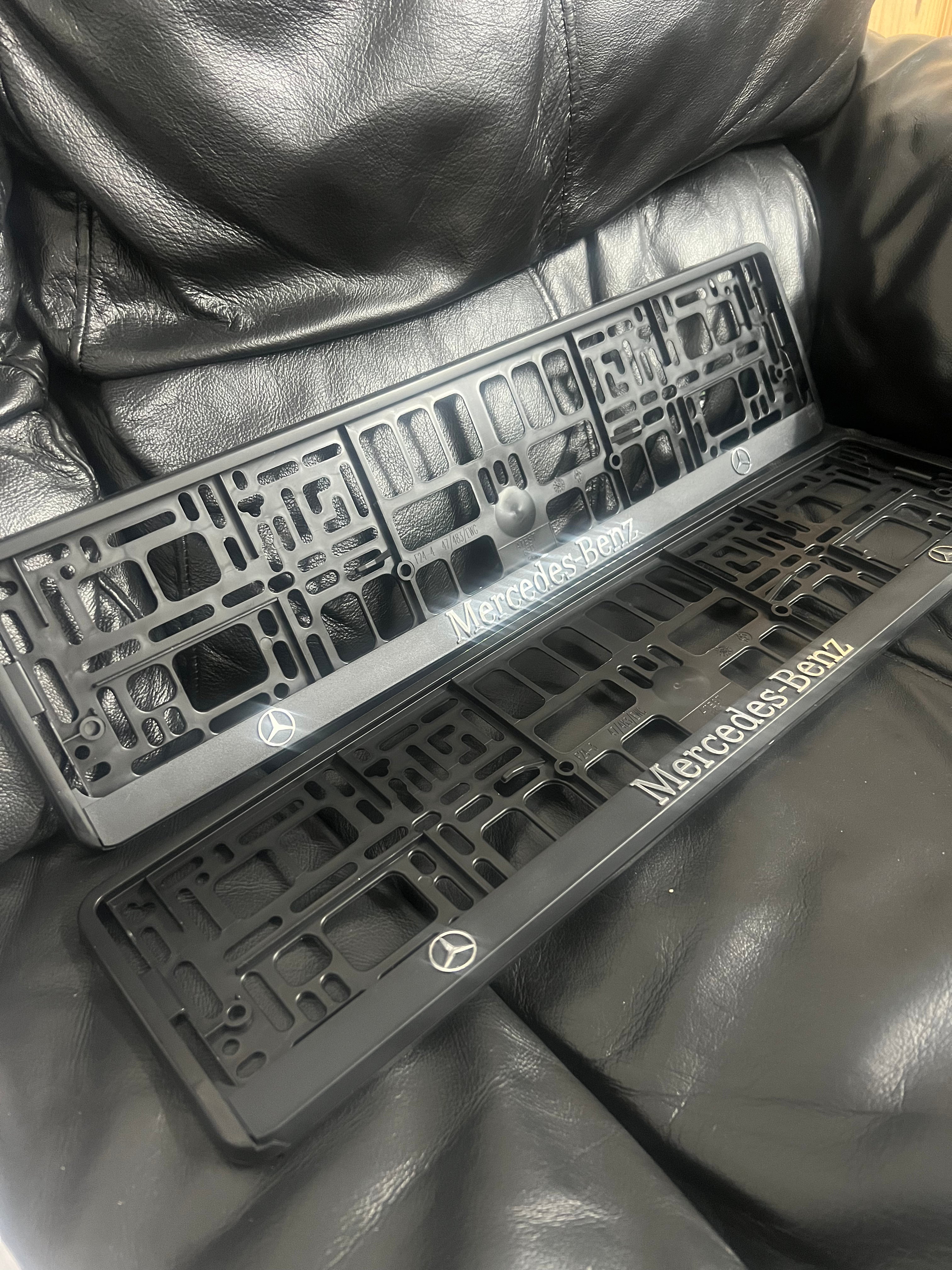 3D Mercedes Number Plate Holders CustomizePlates