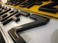 Load image into Gallery viewer, 4D Gel Number Plates