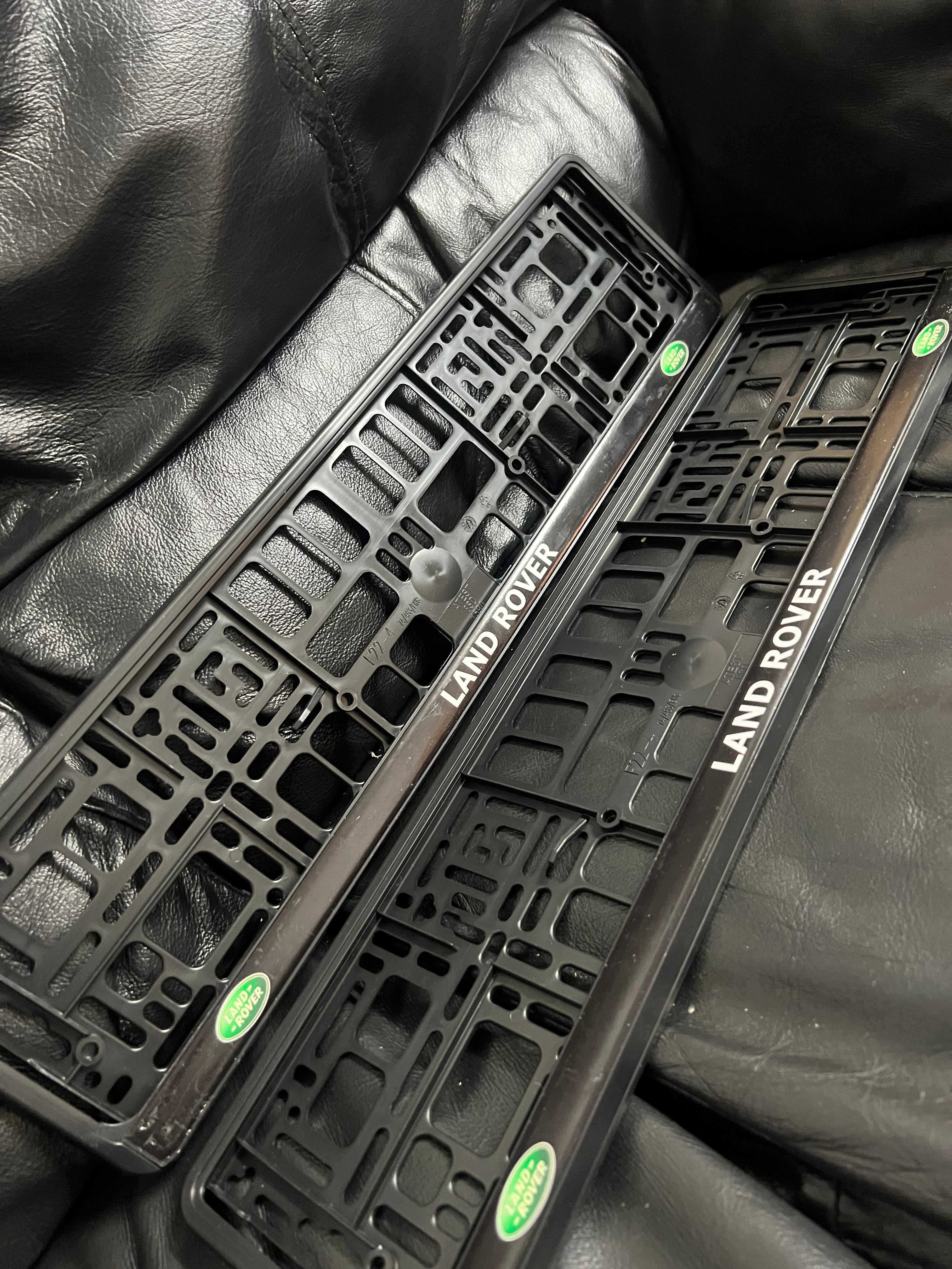 Land Rover Number Plate Holder CustomizePlates