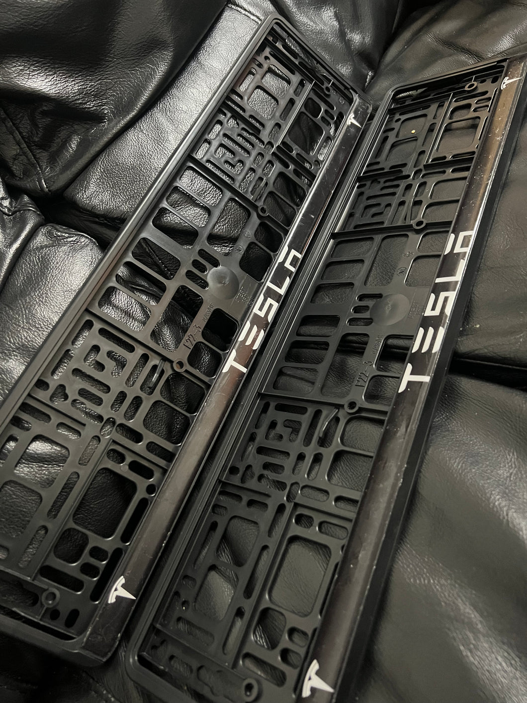 TESLA Number Plate Holders