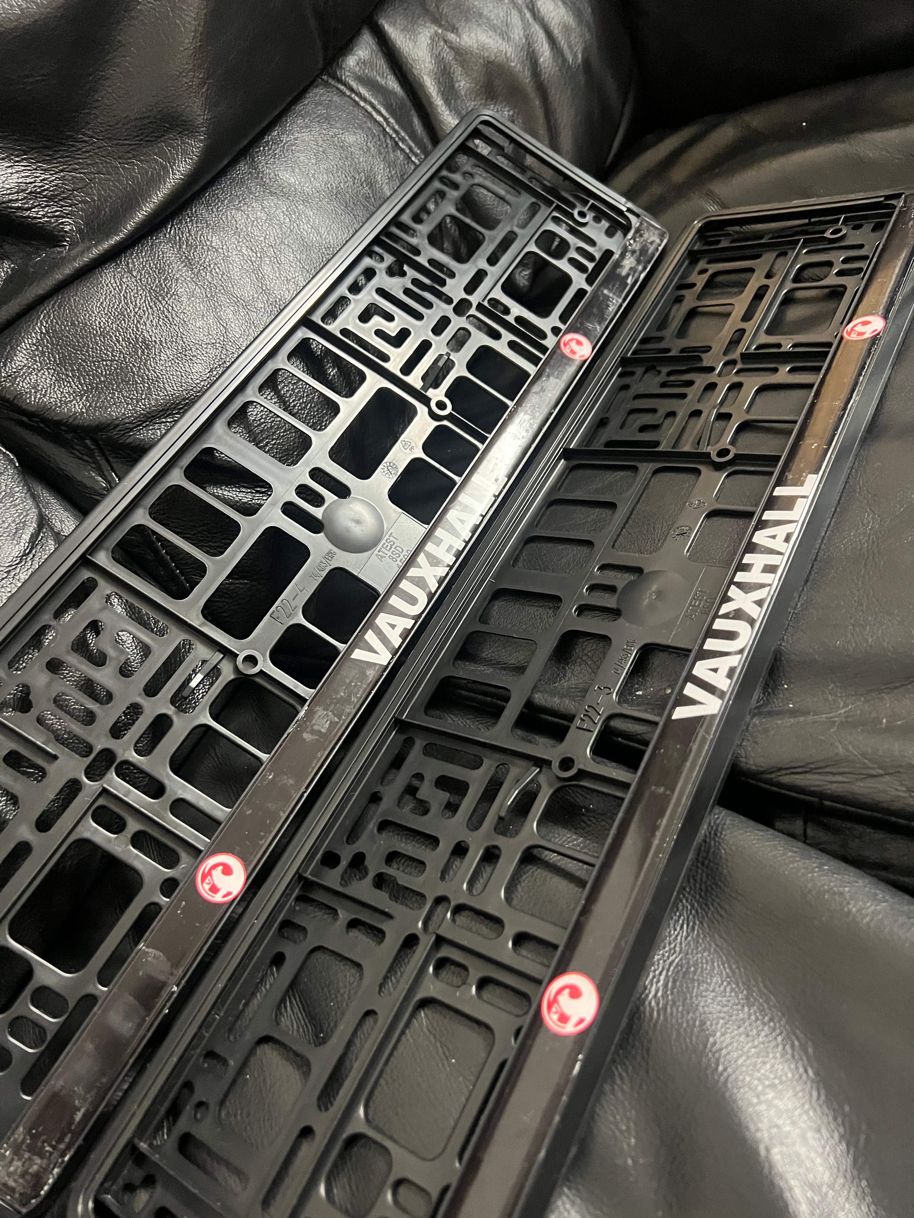 Vauxhall Number Plate Holder CustomizePlates