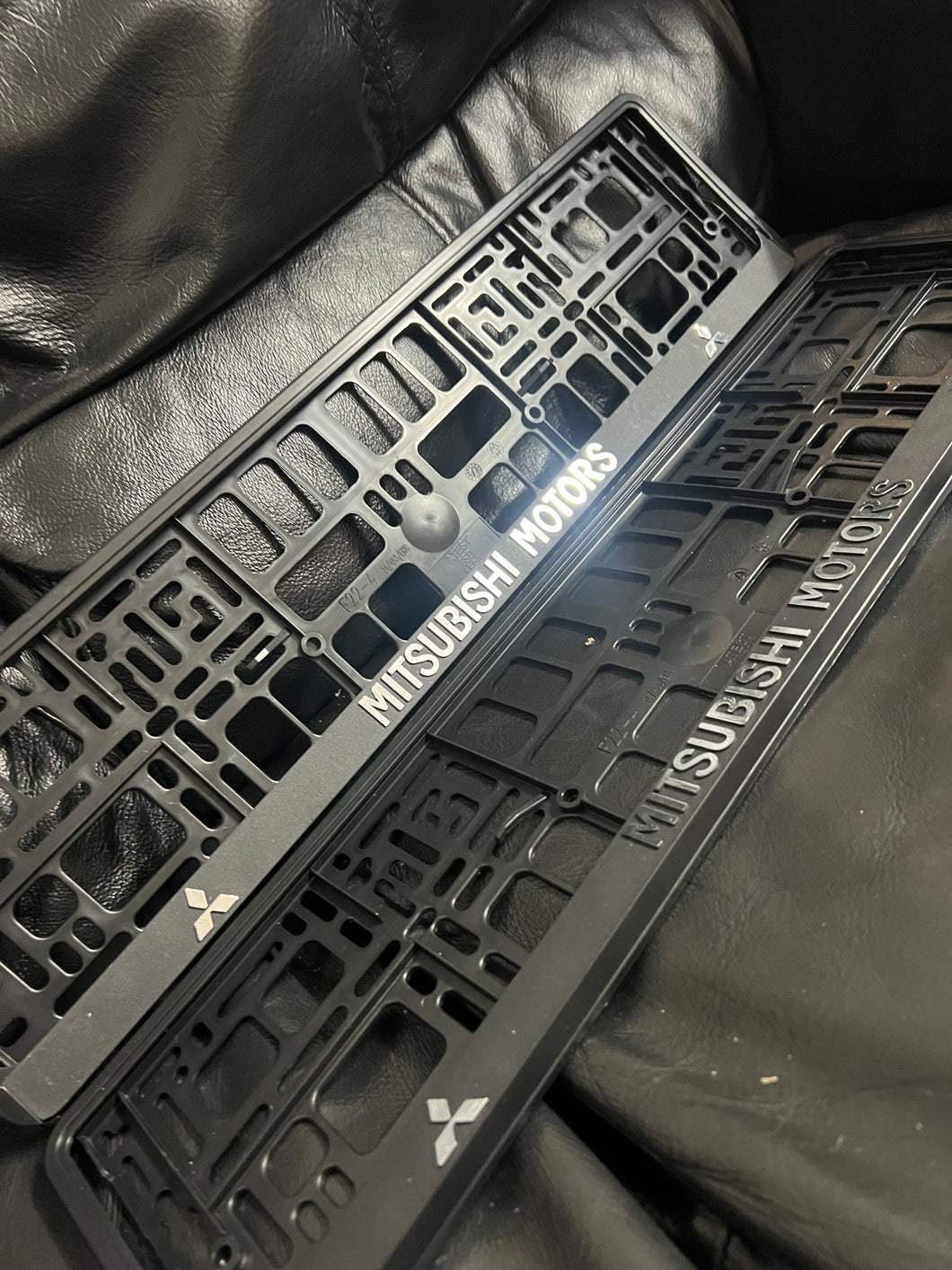 Mitsubishi Motors plate holder