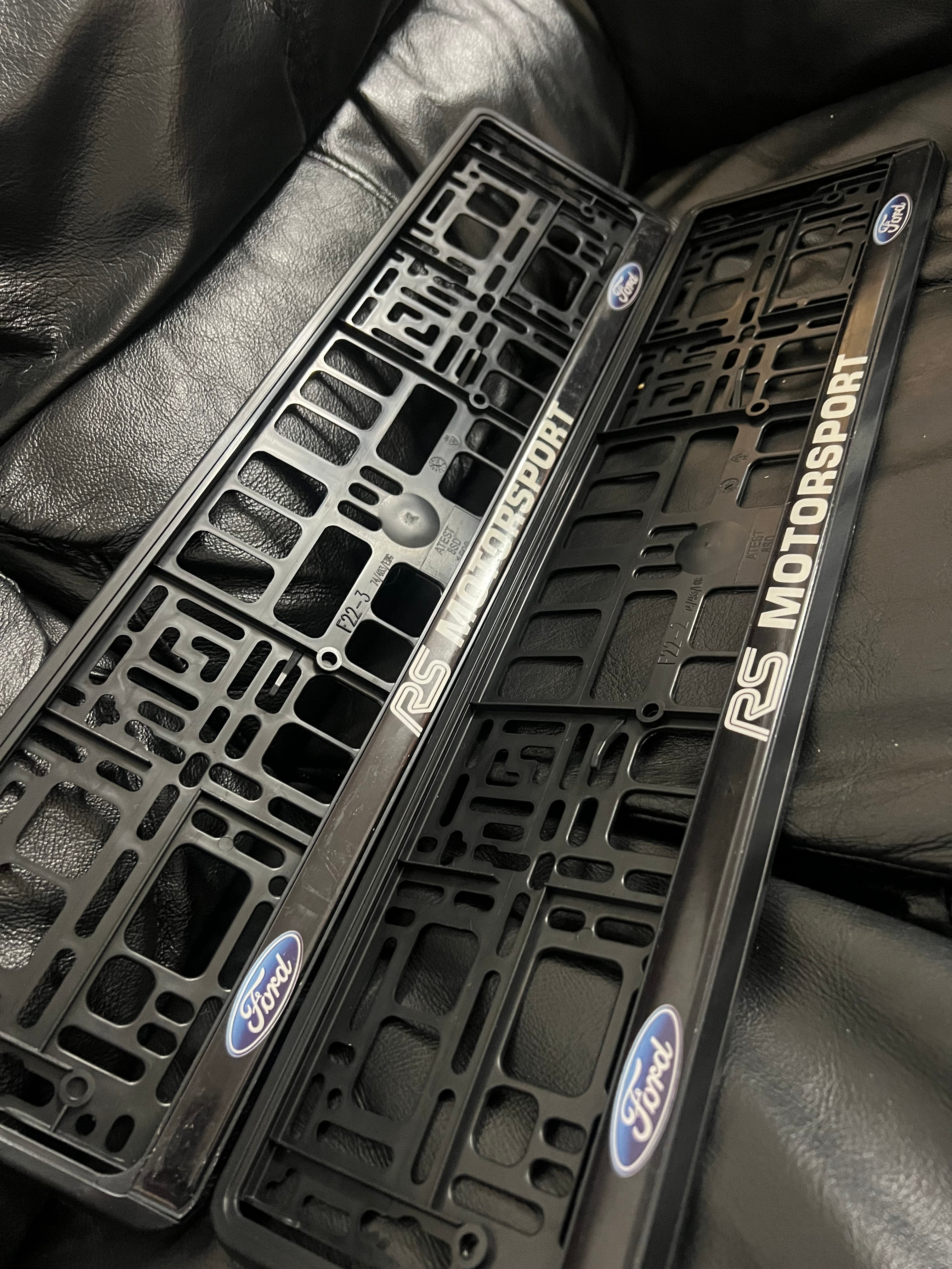 RS Motorsport Number Plate Holders CustomizePlates