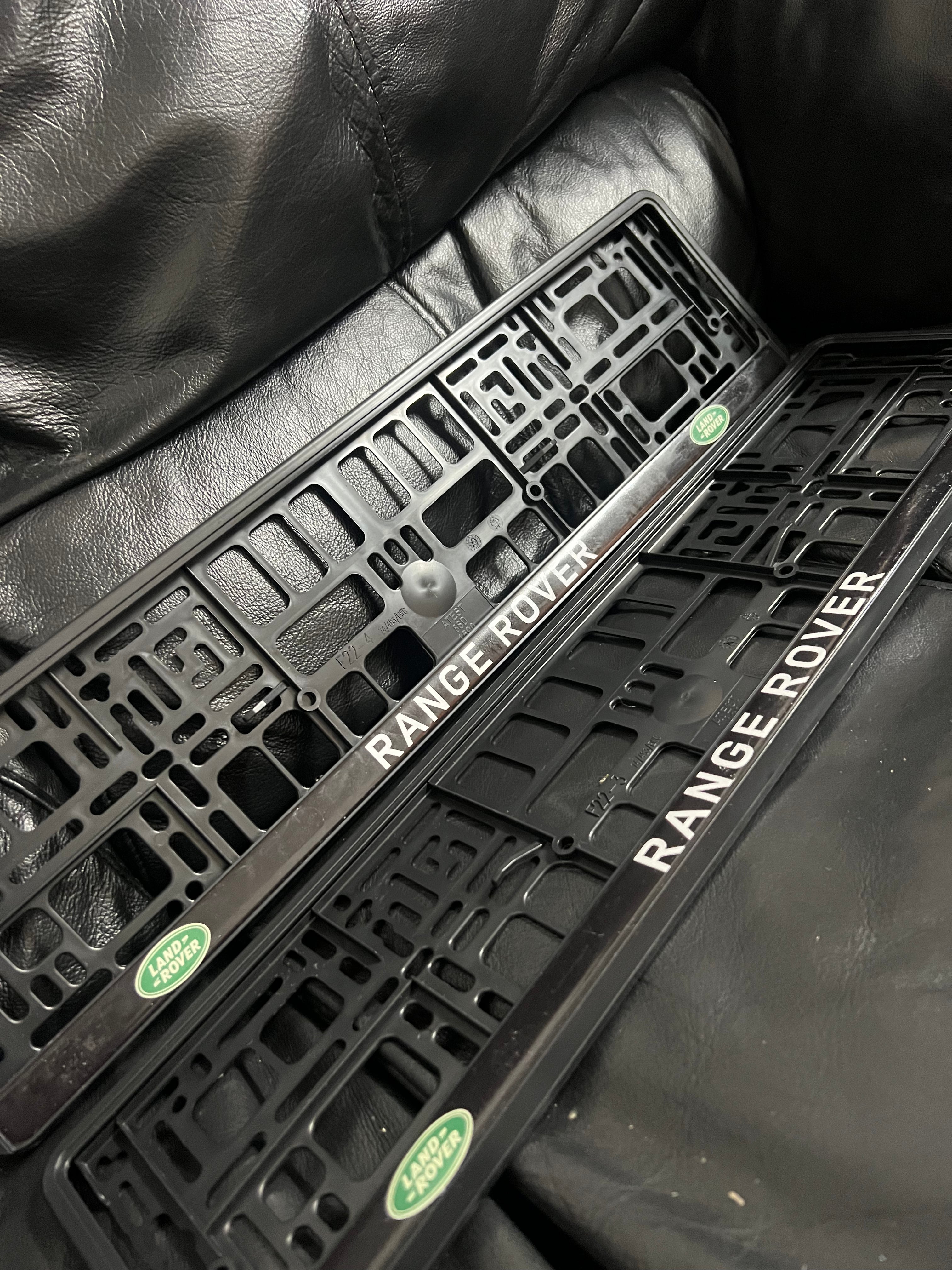 Range Rover Plate Holders CustomizePlates