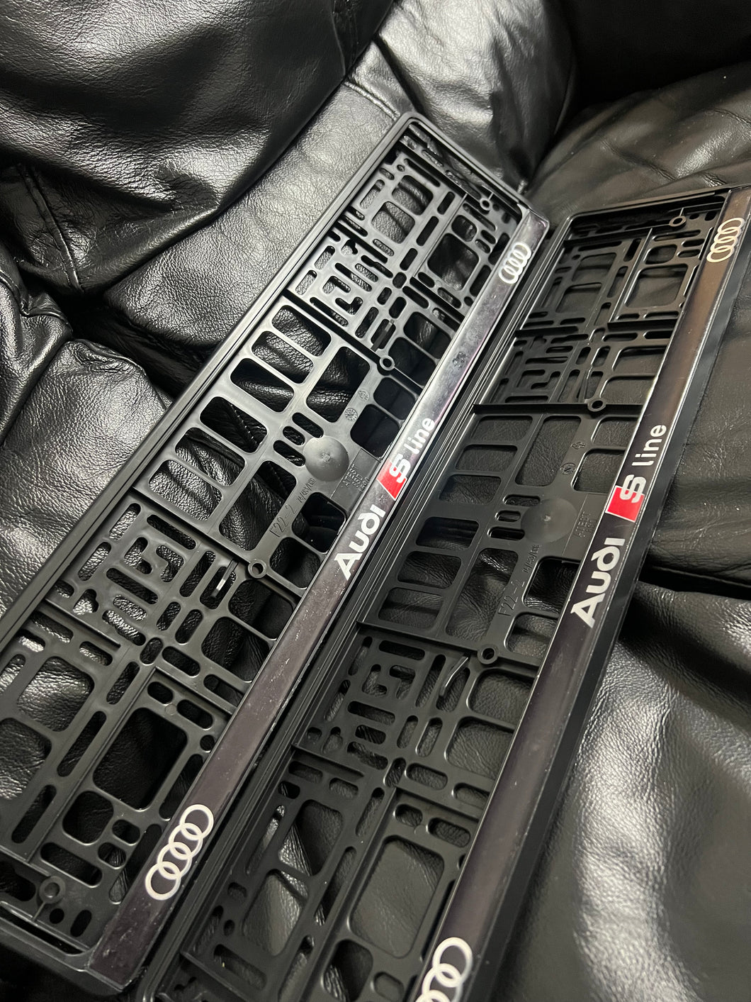 Audi S Line Number Plate Holders
