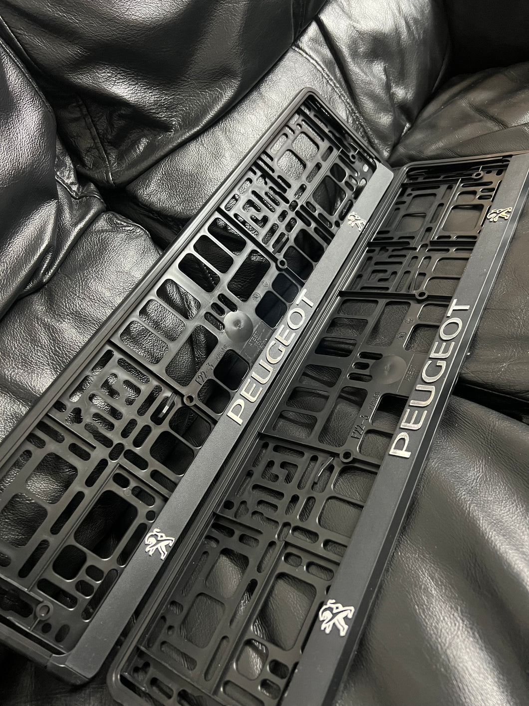 Peugeot Number Plate Holders