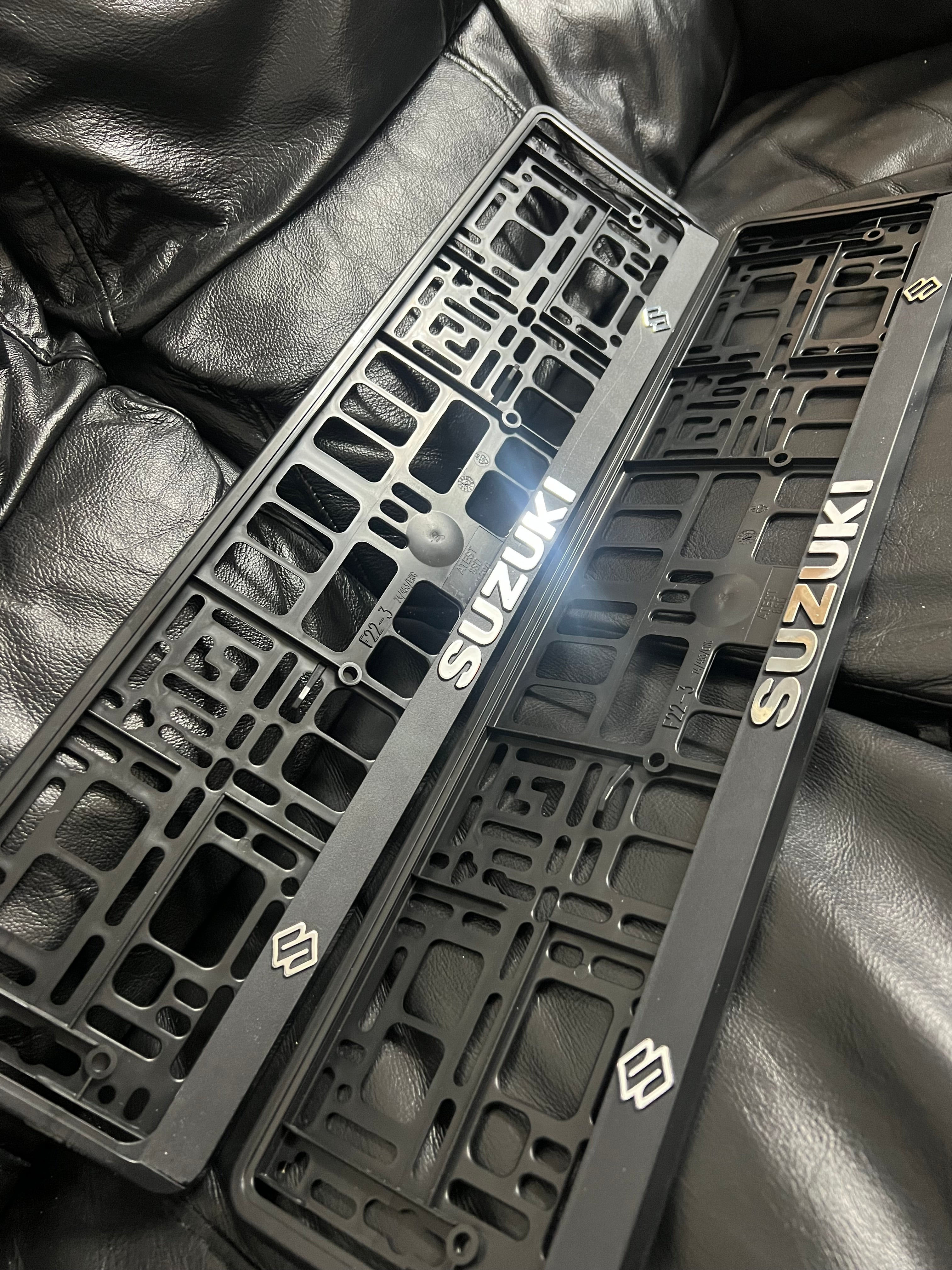 3D Suzuki Number Plate Holders CustomizePlates