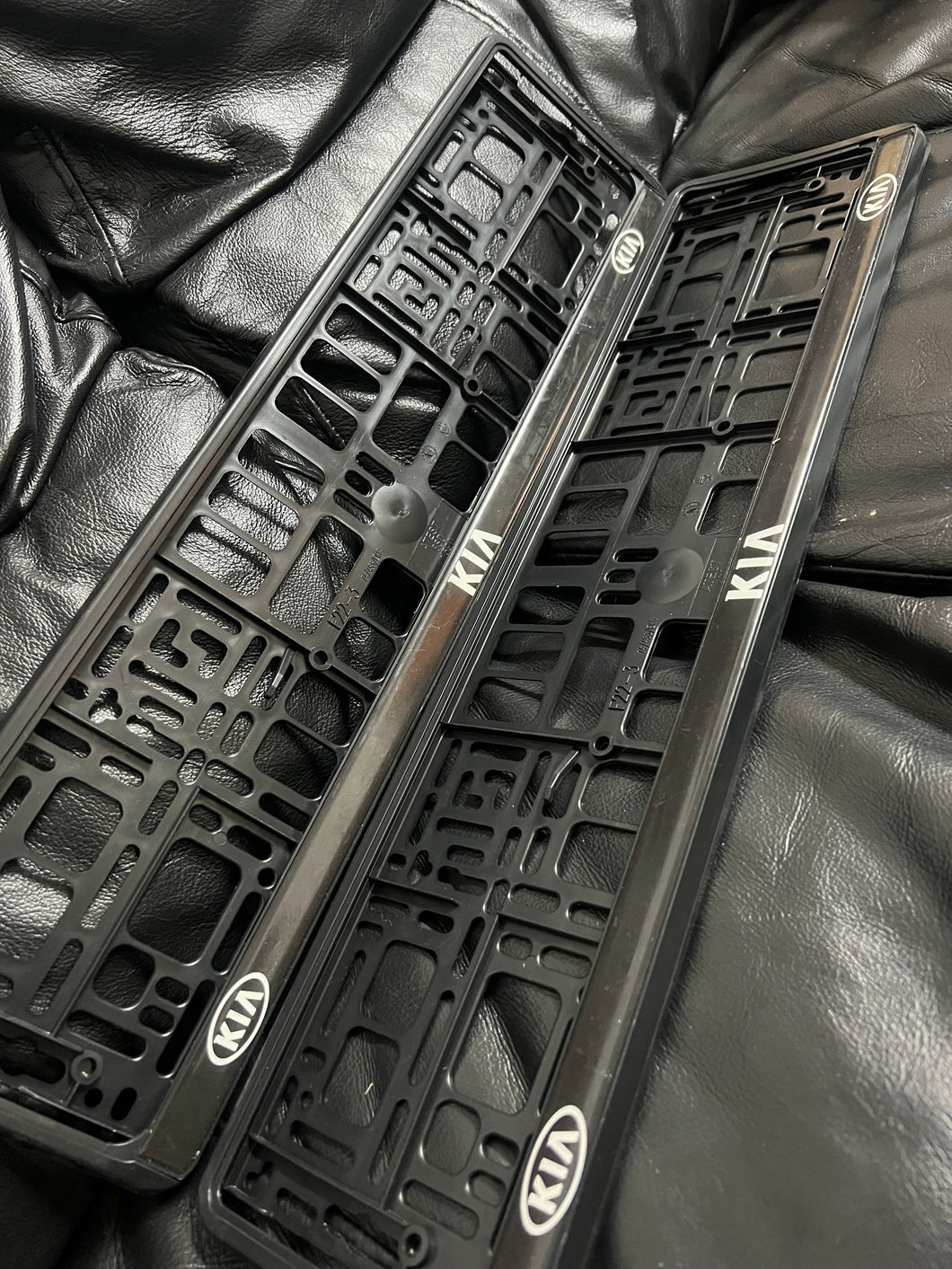 KIA Number Plate Holders